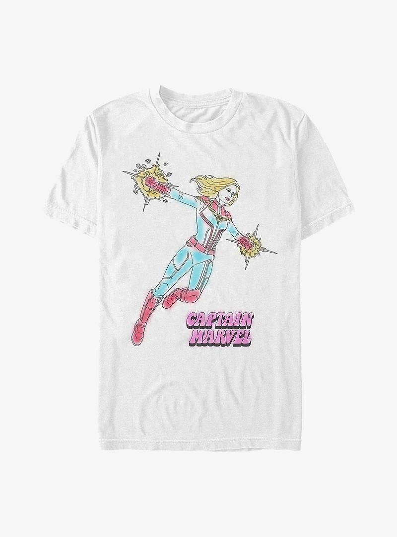 Marvel Captain Cartoon T-Shirt