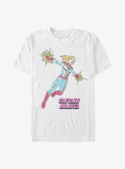 Marvel Captain Cartoon T-Shirt