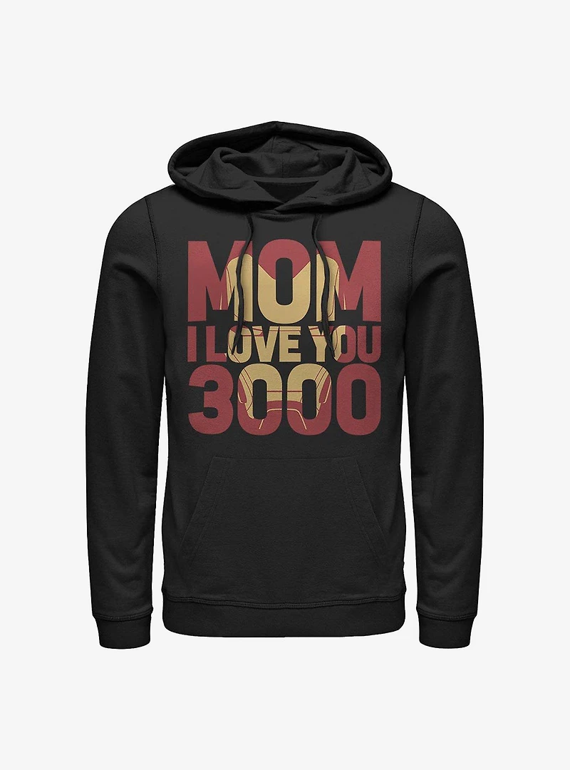 Marvel Iron Man Love You 3000 Hoodie