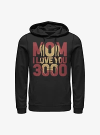 Marvel Iron Man Love You 3000 Hoodie