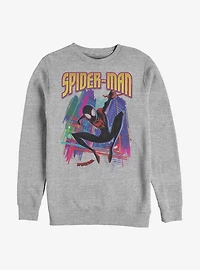 Marvel Spider-Man Tower Hero Crew Sweatshirt