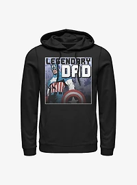 Marvel Captain America Legendary Dad Hoodie