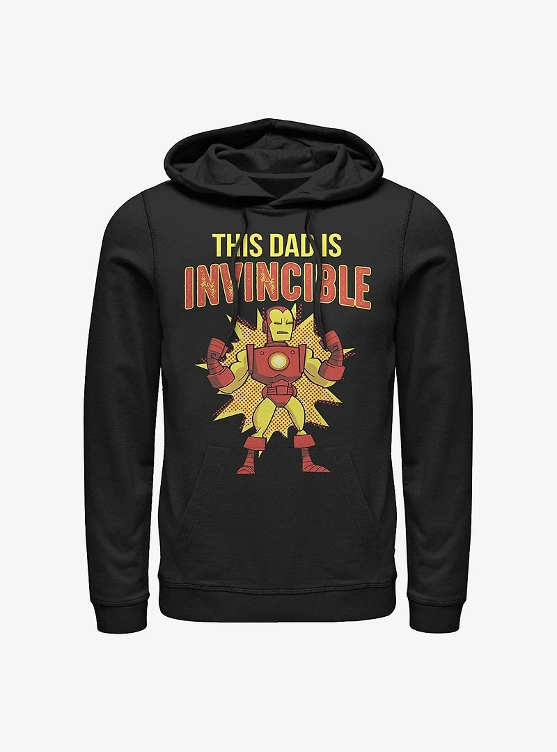 Marvel Iron Man This Dad Is Invincible Hoodie
