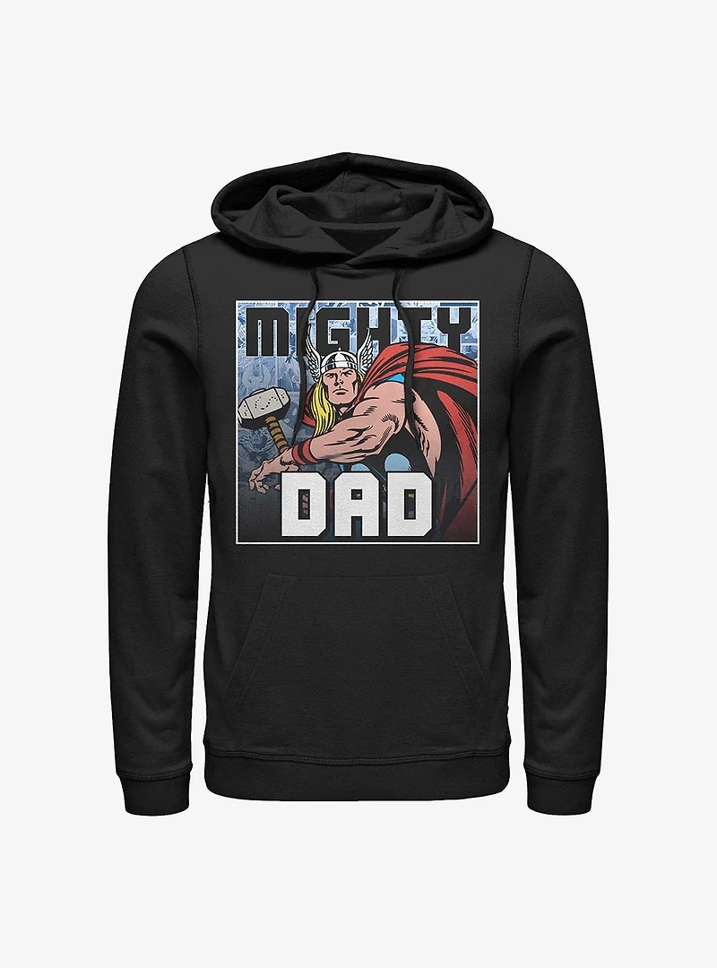 Marvel Thor Mighty Dad Frame Hoodie