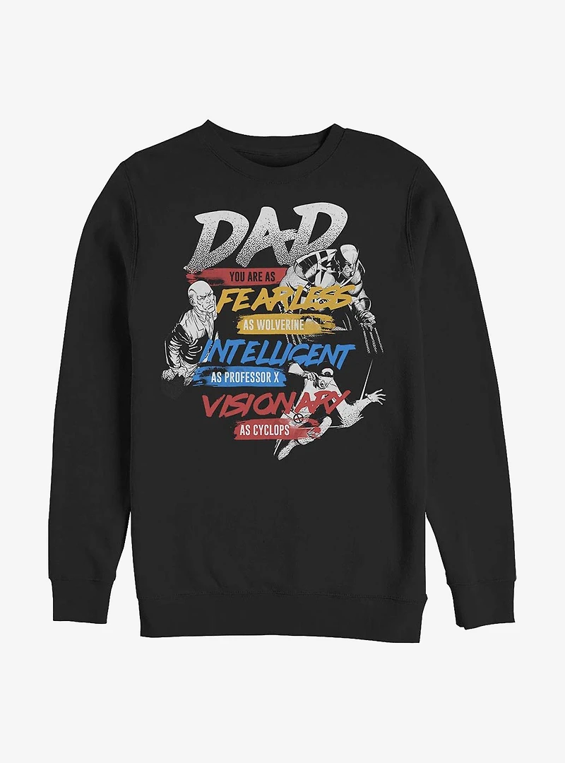 Marvel X-Men Dad You Are Crew Sweatshirt
