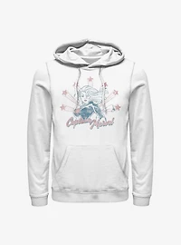 Marvel Captain Marvel Retro Stars Hoodie