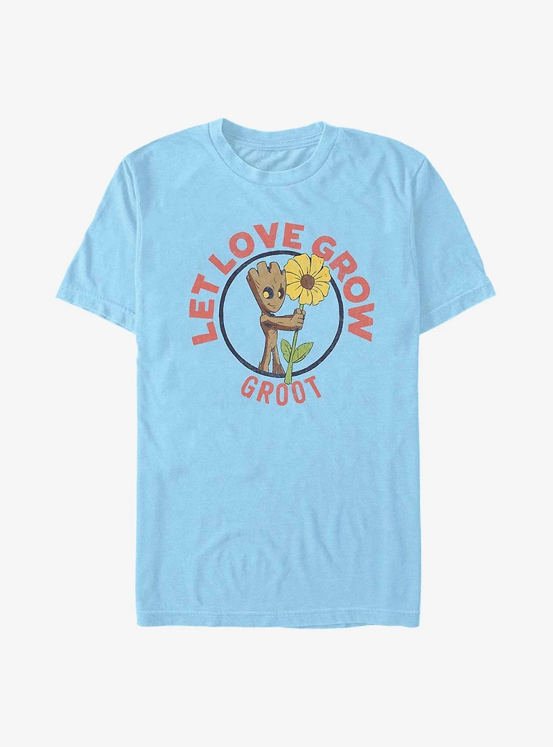 Marvel Guardians Of The Galaxy Let Love Grow T-Shirt
