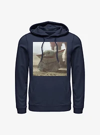 Star Wars The Mandalorian Child Scene Hoodie