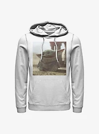 Star Wars The Mandalorian Child Scene Hoodie