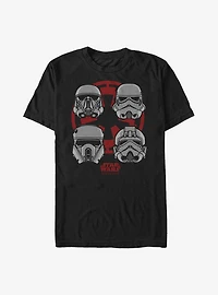 Star Wars Rogue One: A Story Quadratic Helmatic T-Shirt