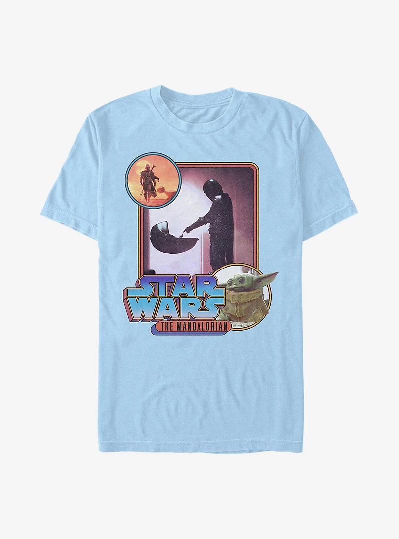 Star Wars The Mandalorian Retro Mando T-Shirt