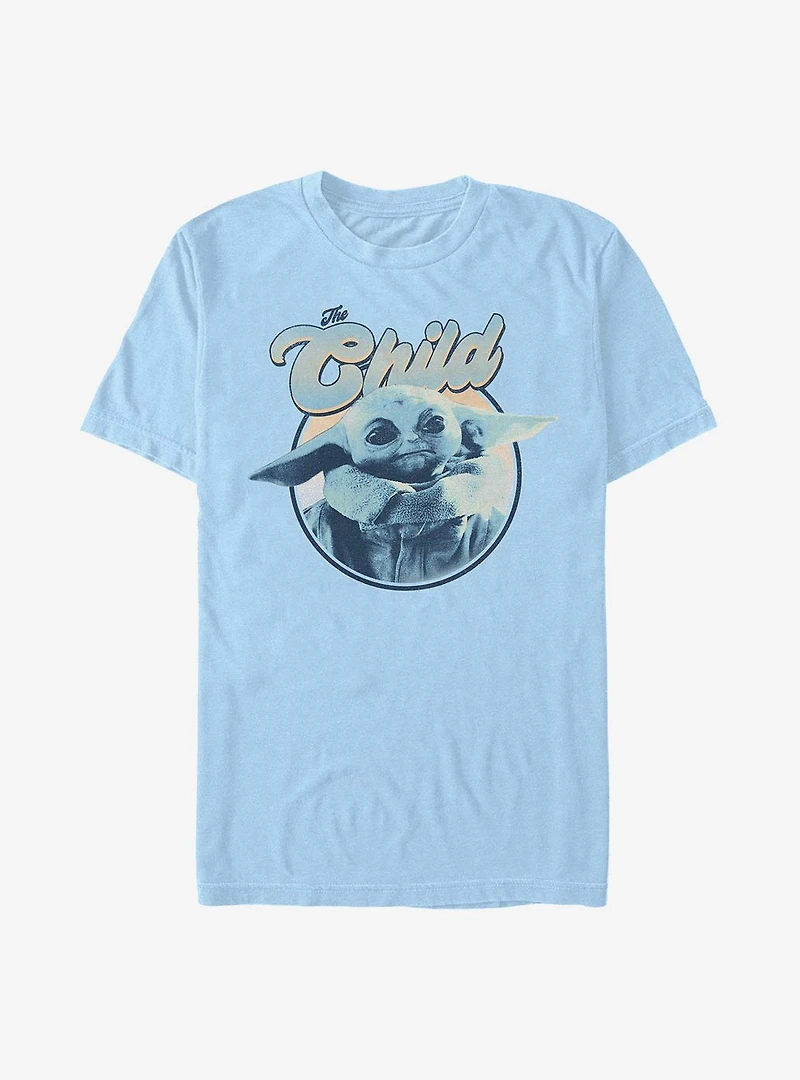 Star Wars The Mandalorian Retro Child Frame T-Shirt