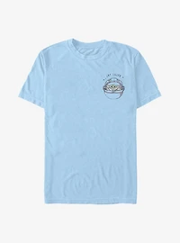 Star Wars The Mandalorian Child Drawing Badge T-Shirt