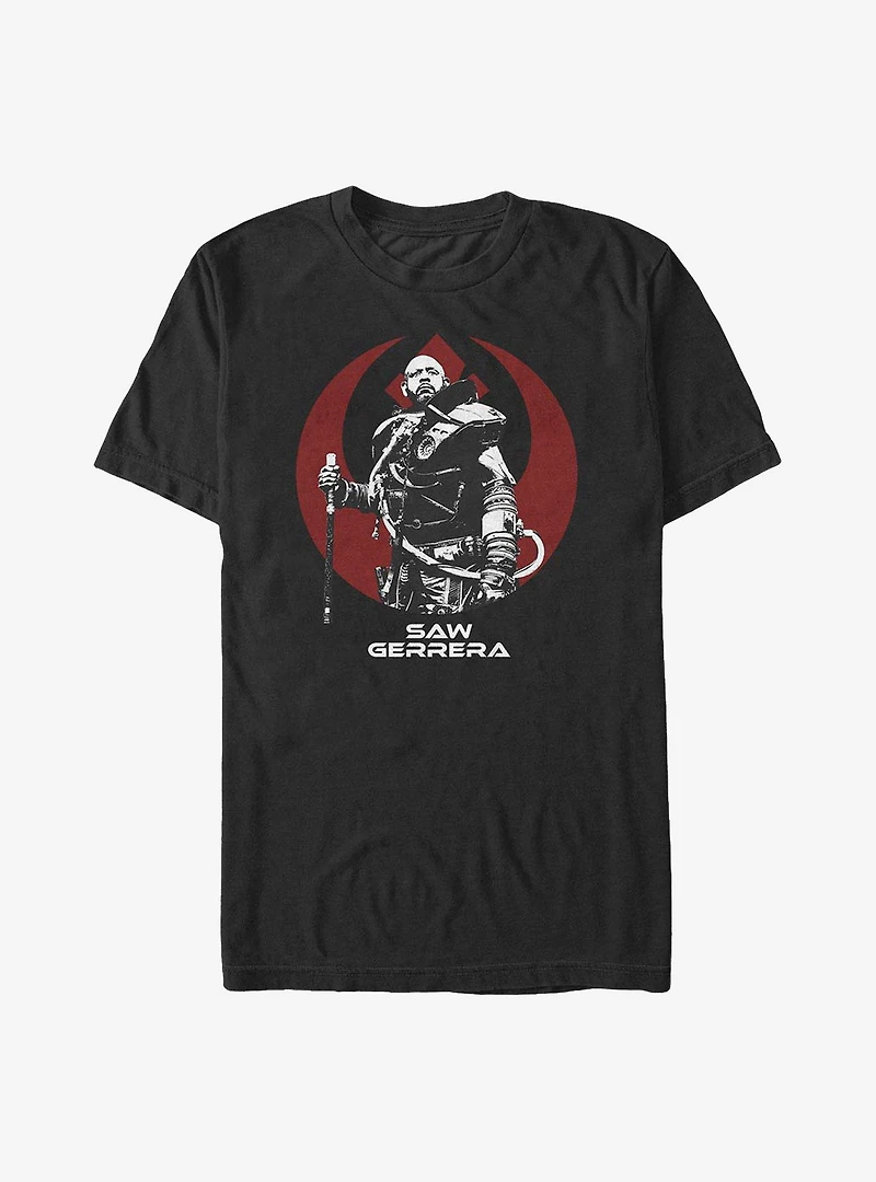 Star Wars Rogue One: A Story Saw Symbol T-Shirt