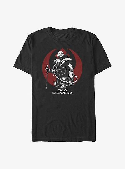 Star Wars Rogue One: A Story Saw Symbol T-Shirt