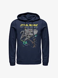 Star Wars: The Force Awakens Space Battle Hoodie