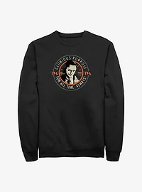Marvel Loki Glorious Purpose For All Time Crew Sweatshirt