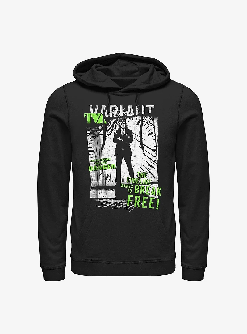Marvel Loki TVA Displacement Hoodie