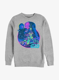 Star Wars Bold Poster Crew Sweatshirt