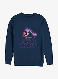 Star Wars Crossing Sabers Crew Sweatshirt