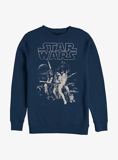 Star Wars Poster Crew Sweatshirt