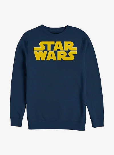 Star Wars Simple Logo Crew Sweatshirt