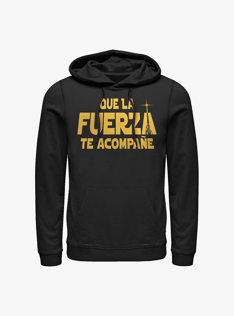 Star Wars Que La Fuerza Te Acompane Hoodie