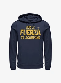 Star Wars Que La Fuerza Te Acompane Hoodie