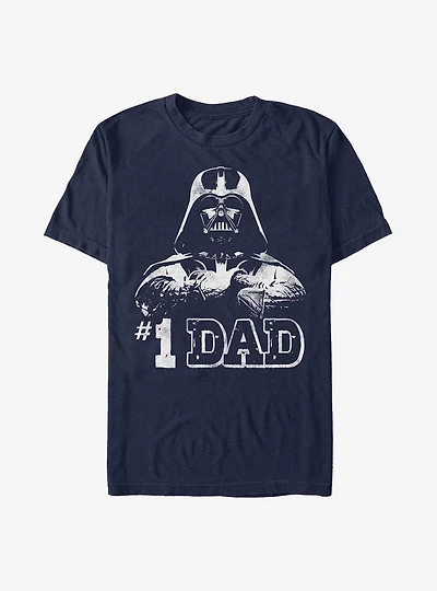 Star Wars Number One Dad Vader T-Shirt