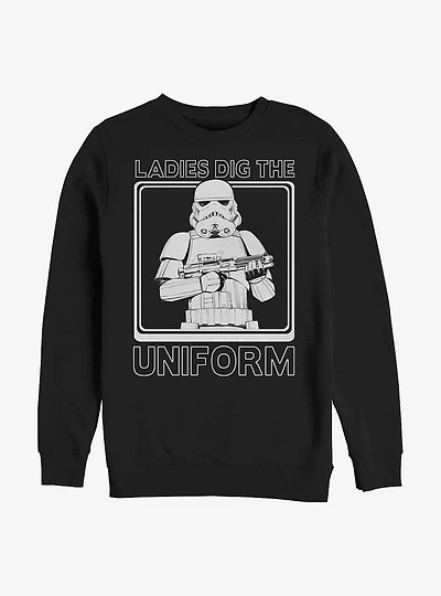 Star Wars Ladies Dig The Uniform Crew Sweatshirt