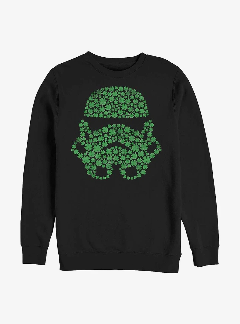 Star Wars Stormtrooper Clover Helmet Crew Sweatshirt