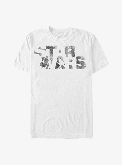 Star Wars Cut Out Logo T-Shirt
