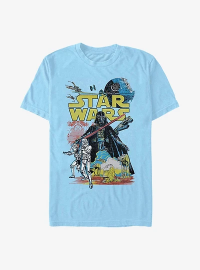 Star Wars Rebel Classic Poster T-Shirt