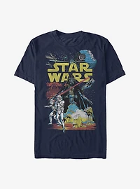 Star Wars Rebel Classic Poster T-Shirt