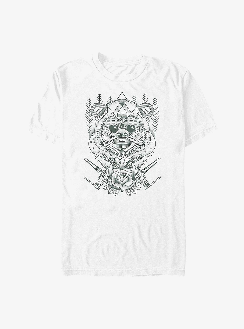 Star Wars Etched Ewok T-Shirt