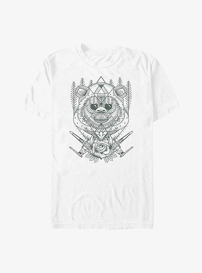 Star Wars Etched Ewok T-Shirt