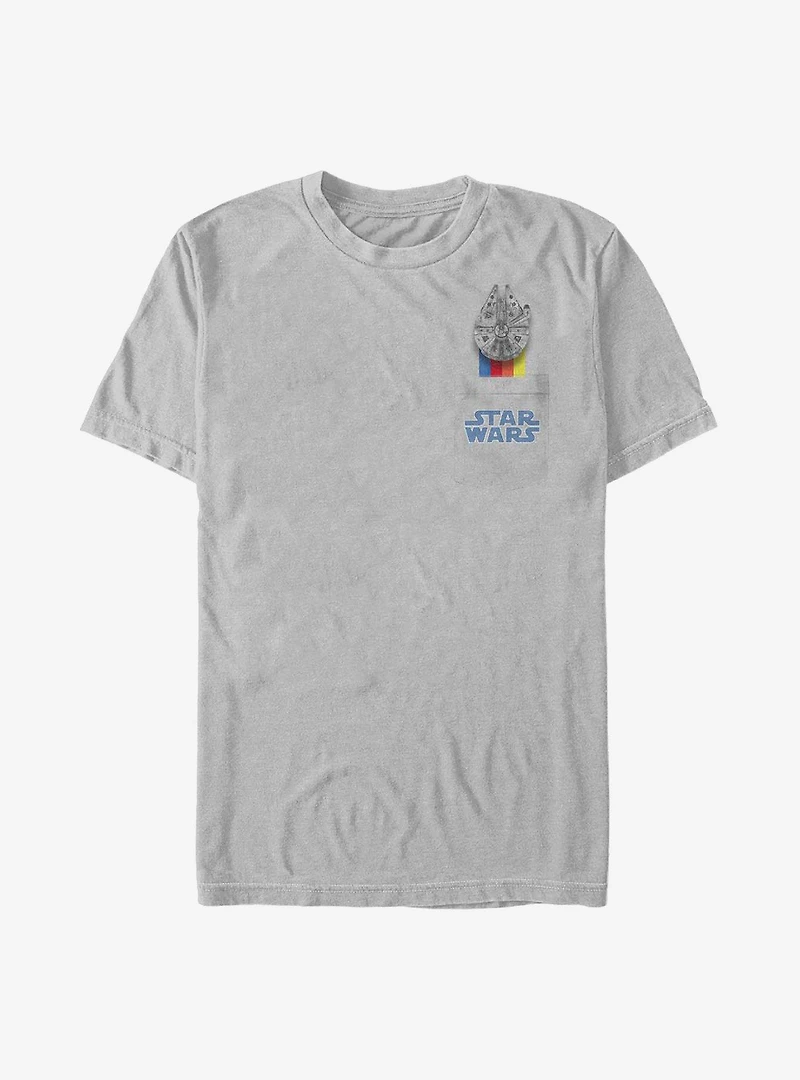 Star Wars Falcon Rainbow Badge T-Shirt