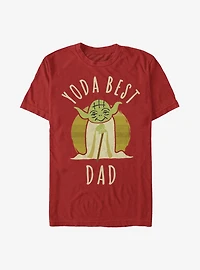 Star Wars Best Dad Yoda Says T-Shirt