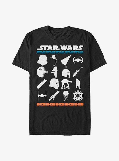 Star Wars Empire Silhouettes T-Shirt