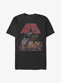 Star Wars Come To The Dark Side Poster T-Shirt