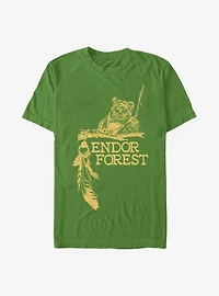 Star Wars Endor Forest T-Shirt