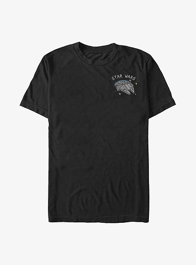 Star Wars Falcon Badge T-Shirt