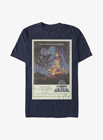 Star Wars La Guerra De Las Galaxias T-Shirt