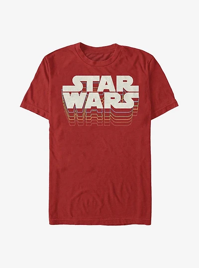 Star Wars Retro Gradient Logo T-Shirt
