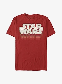 Star Wars Retro Gradient Logo T-Shirt