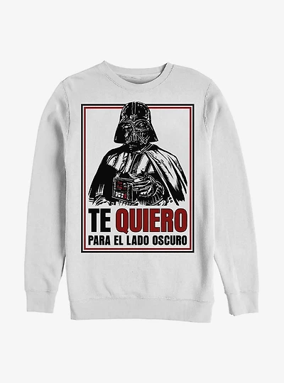 Star Wars Te Quiero Crew Sweatshirt