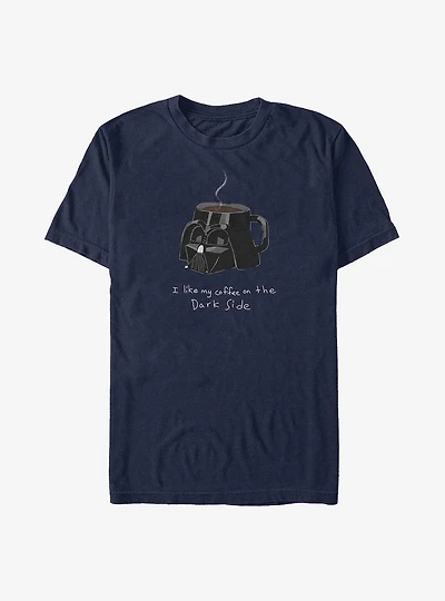 Star Wars Coffee On The Dark Side T-Shirt
