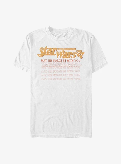 Star Wars May The Force Be With You T-Shirt