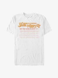 Star Wars May The Force Be With You T-Shirt
