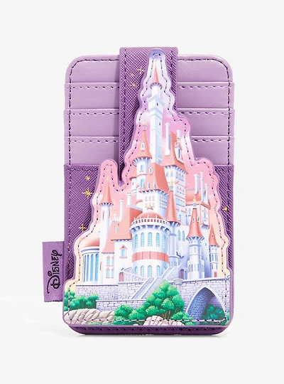Loungefly Disney Beauty and the Beast Castle Portrait Cardholder - BoxLunch Exclusive